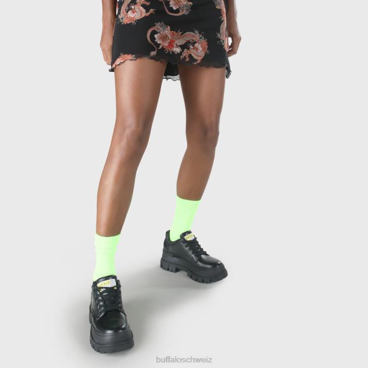 Buffalo aspha cls veganes Nappa 846Z398 Schwarz|Turnschuhe