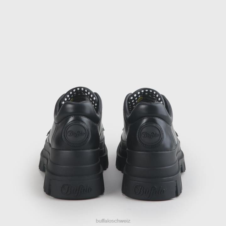 Buffalo aspha cls veganes Nappa 846Z398 Schwarz|Turnschuhe