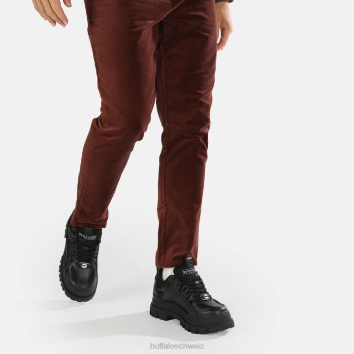 Buffalo aspha hyb Schnürschuh vegan 846Z818 Schwarz|Turnschuhe