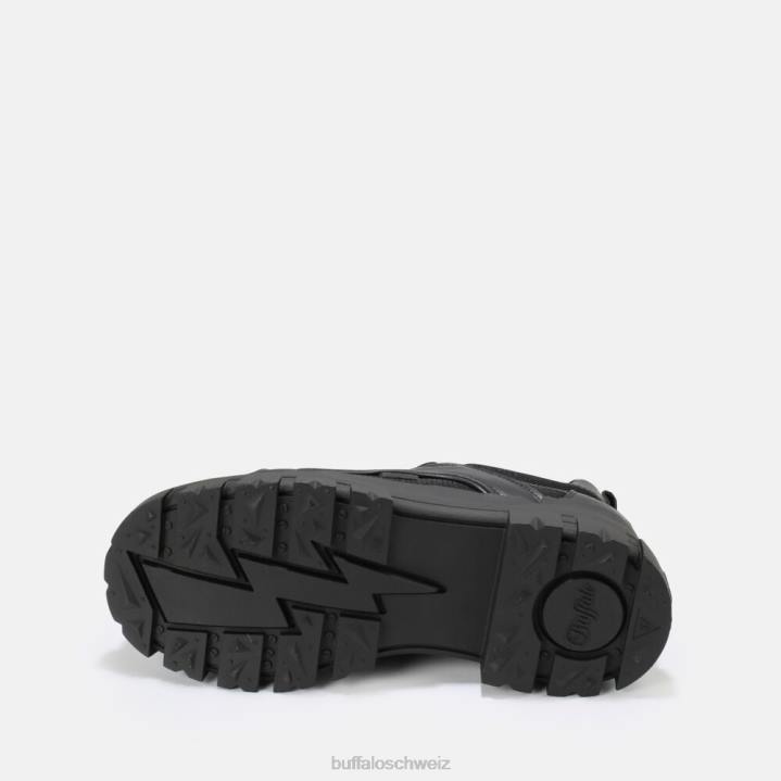Buffalo aspha hyb Schnürschuh vegan 846Z818 Schwarz|Turnschuhe