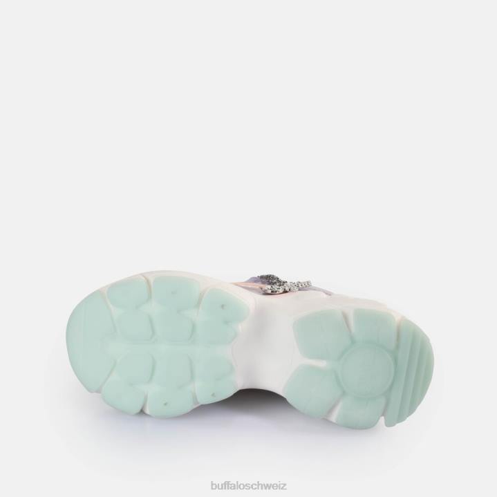 Buffalo binäre Sneaker Low vegan 846Z23 Lavendel|Turnschuhe