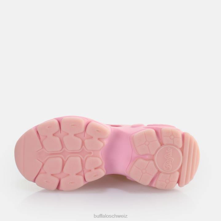 Buffalo binärer Glam-Sneaker vegan 846Z323 Rosa|Turnschuhe