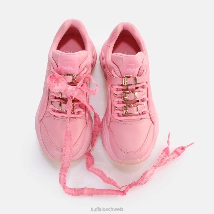 Buffalo binärer Glam-Sneaker vegan 846Z323 Rosa|Turnschuhe