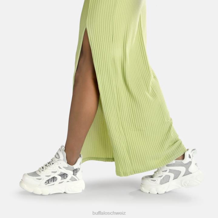 Buffalo cld Grid Trainer Low vegan 846Z680 Weiss|Turnschuhe