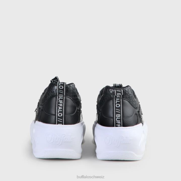 Buffalo flacher XTR-Sneaker 846Z867 Schwarz|Turnschuhe