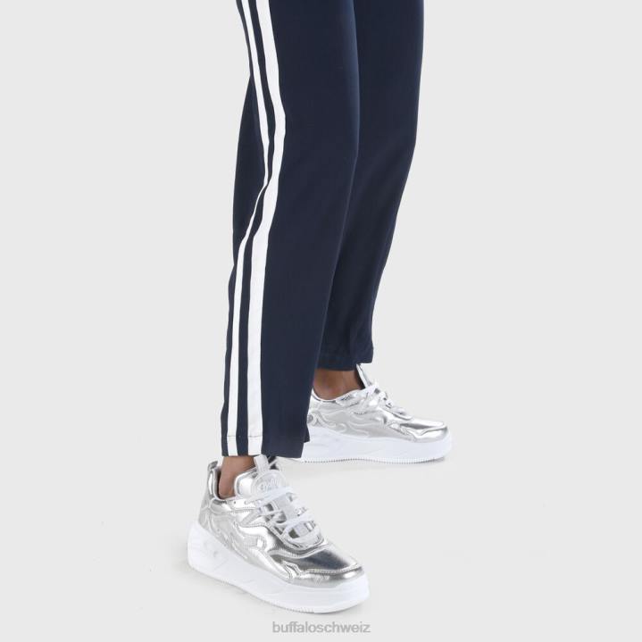 Buffalo flacher XTR-Sneaker 846Z868 Silber|Turnschuhe