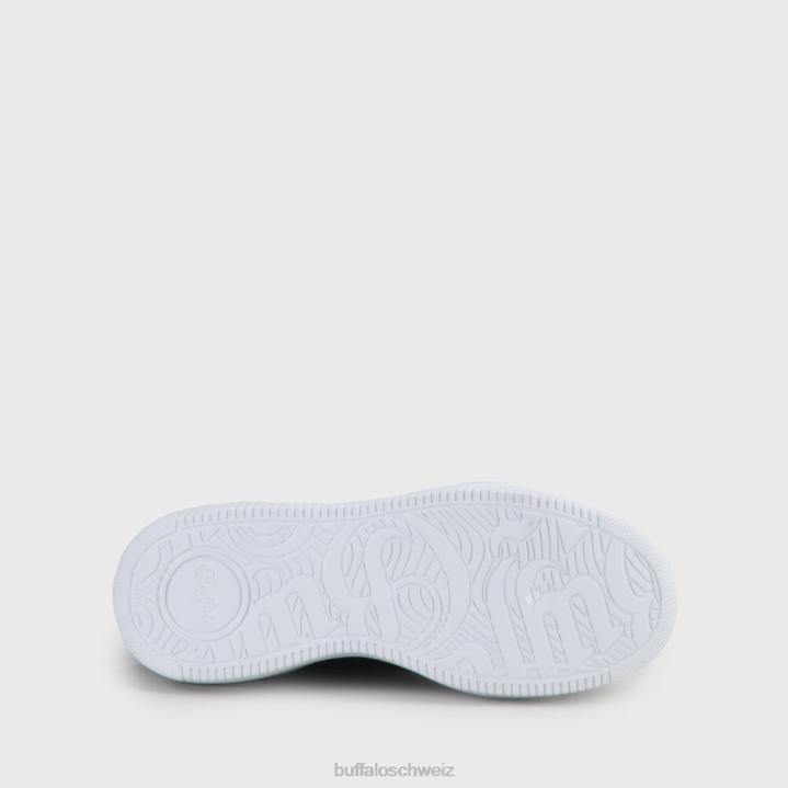 Buffalo flacher, schlichter Sneaker 846Z768 Schwarz|Turnschuhe