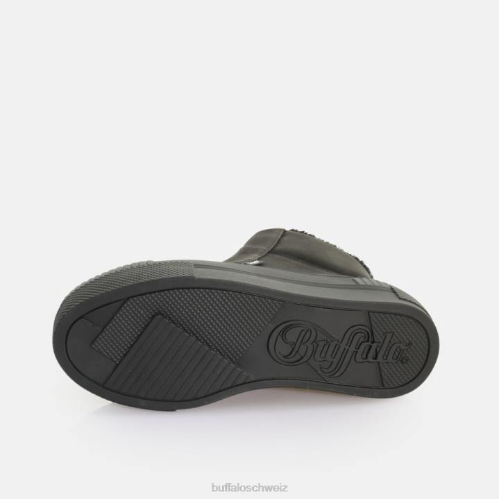 Buffalo gepaart ph warm Sneaker High vegan 846Z650 Schwarz|Turnschuhe