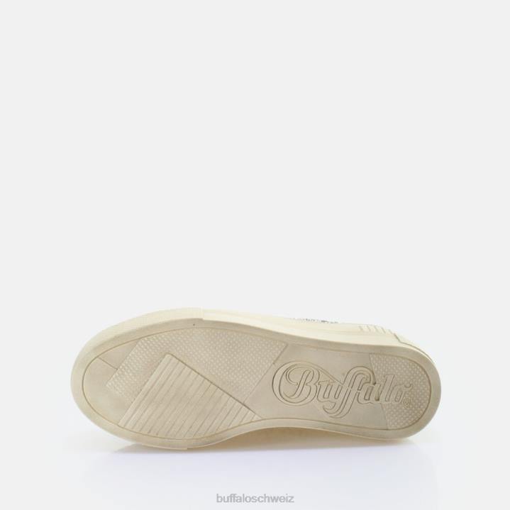 Buffalo gepaarte Schnür-Lo-Sneaker-Low-Vegan 846Z163 Silber|Turnschuhe