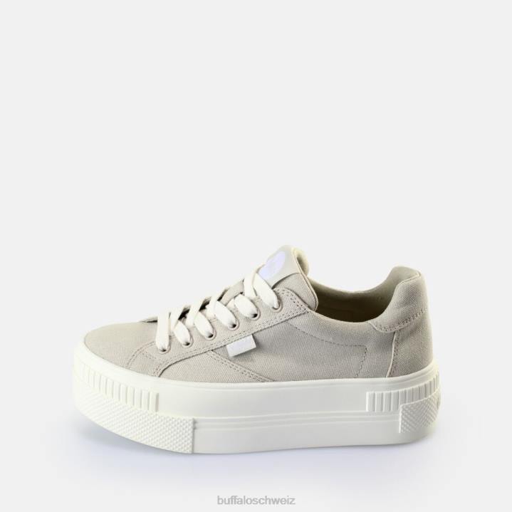 Buffalo gepaarte Sneakers Low Vegan 846Z221 grau|Turnschuhe