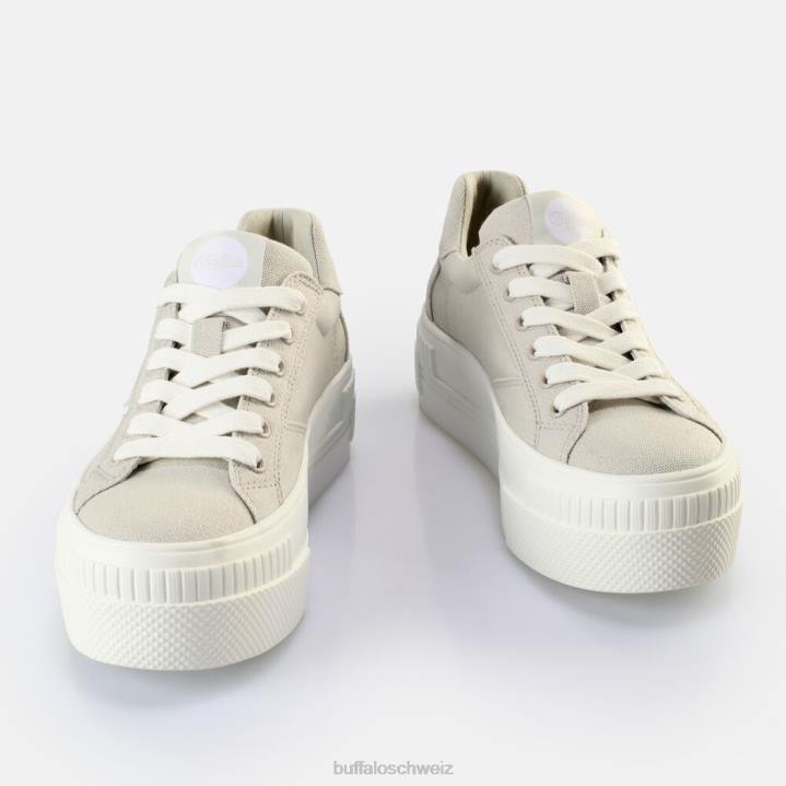 Buffalo gepaarte Sneakers Low Vegan 846Z221 grau|Turnschuhe