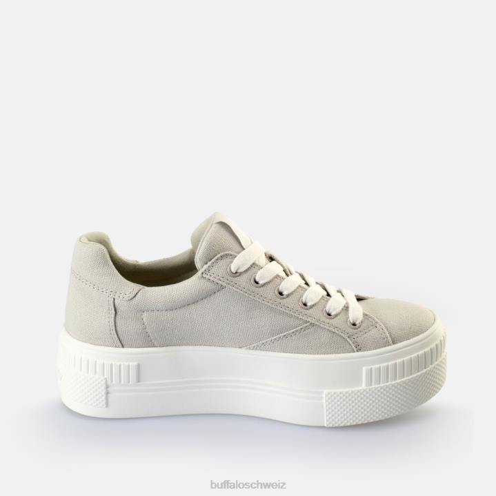 Buffalo gepaarte Sneakers Low Vegan 846Z221 grau|Turnschuhe