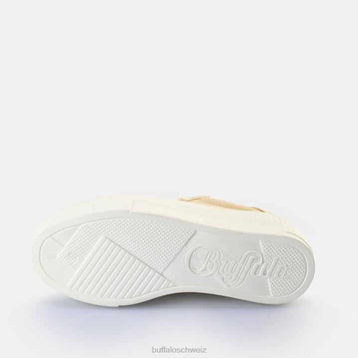 Buffalo gepaarte Sneakers Low Vegan 846Z381 Beige|Turnschuhe