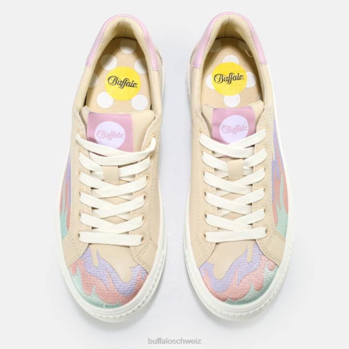 Buffalo gepaarter Flame Sneaker vegan 846Z899 mehrfarbig|Turnschuhe