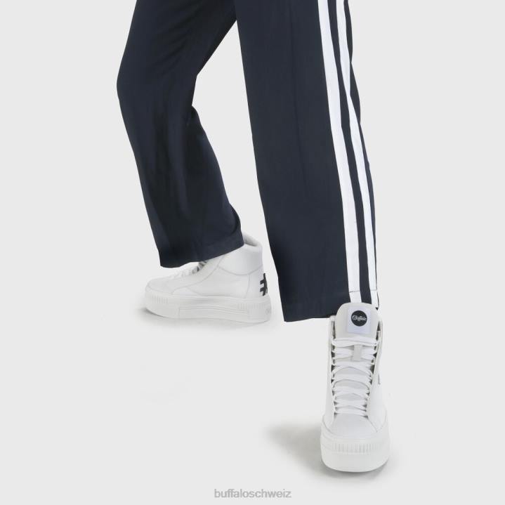 Buffalo gepaarter Pl-Sneaker aus Nubukleder 846Z791 Weiss|Turnschuhe