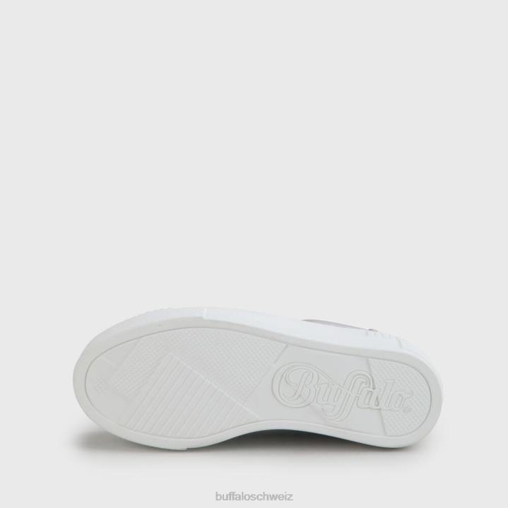 Buffalo gepaarter Sneaker vegan 846Z112 Silber|Turnschuhe