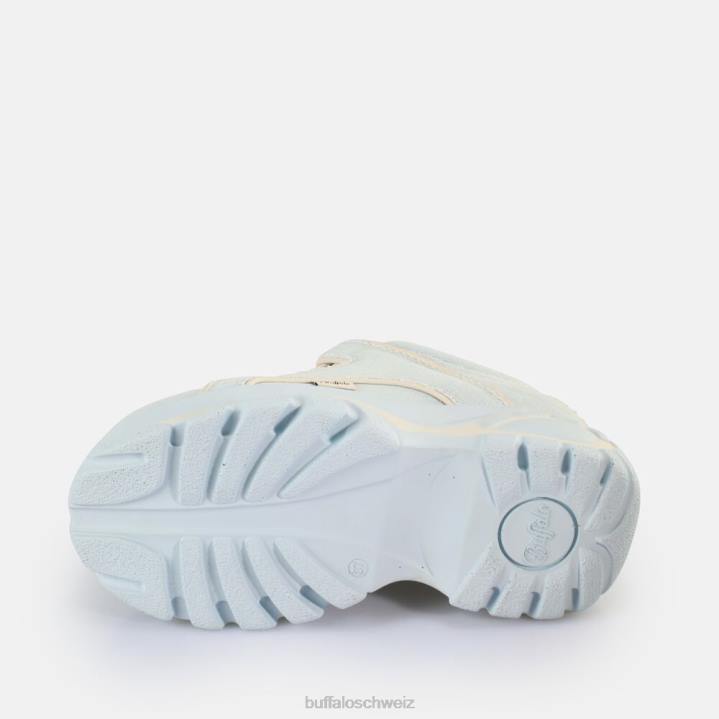 Buffalo klassische Sneaker Low vegan 846Z593 hellblauer Denim|Turnschuhe