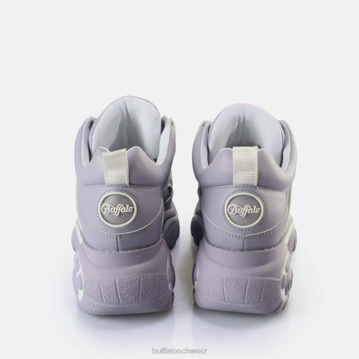 Buffalo klassische Sneakers niedrig 846Z676 Lavendel|Turnschuhe