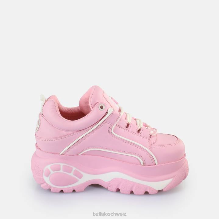 Buffalo klassische Sneakers niedrig 846Z771 Rosa|Turnschuhe