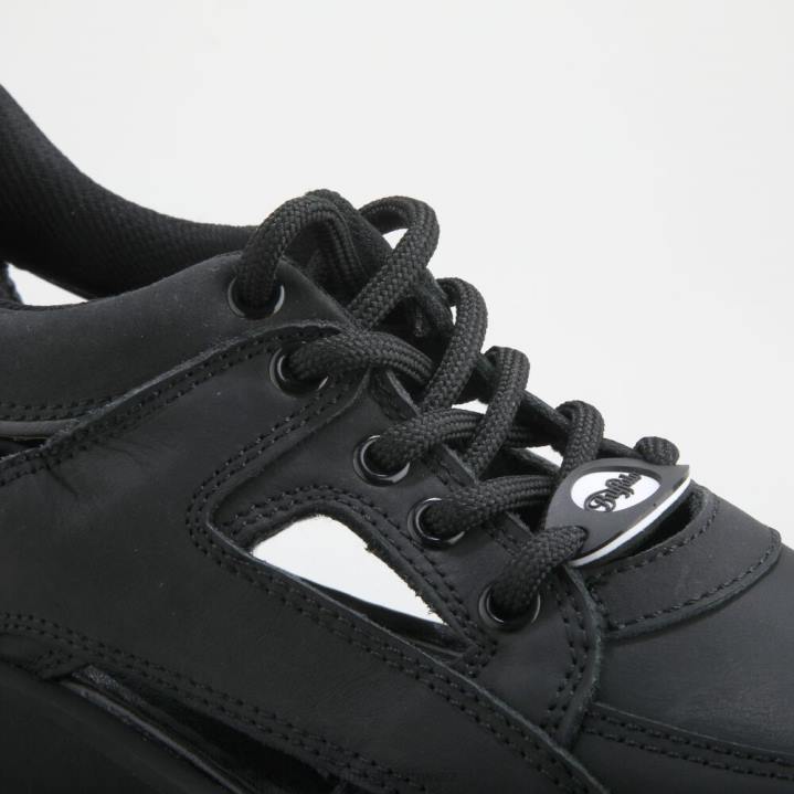 Buffalo klassische Turmausschnitte 846Z895 Schwarz|Turnschuhe