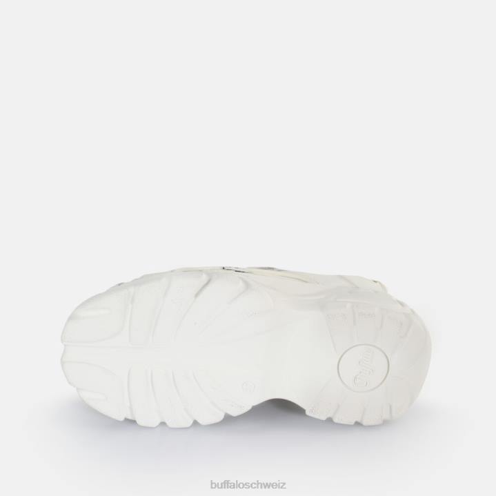 Buffalo klassischer Sneaker Low aus Leder 846Z315 Weiss|Turnschuhe