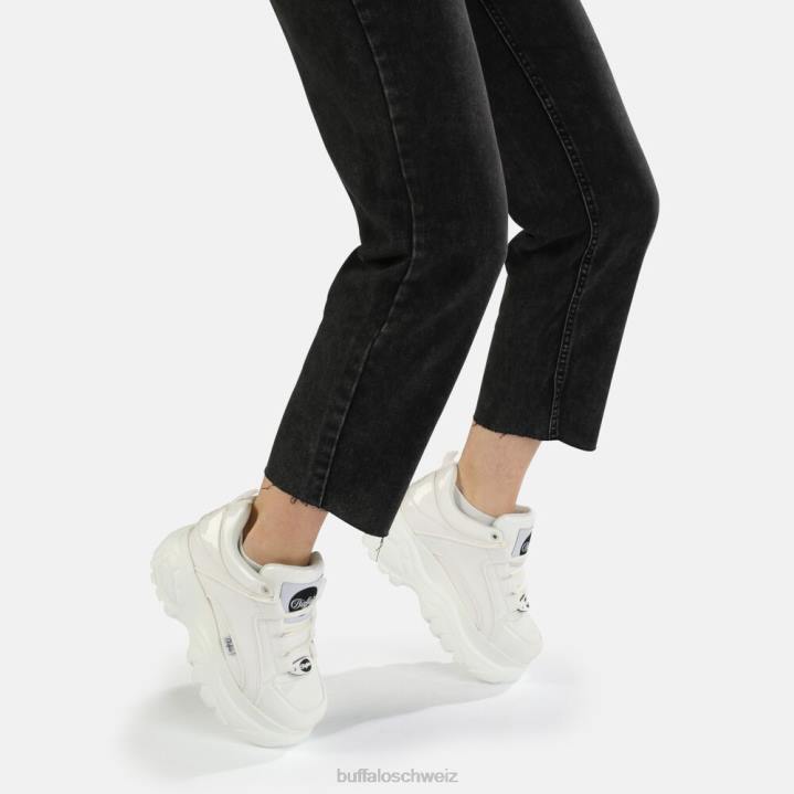 Buffalo klassischer Sneaker Low vegan 846Z883 nicht-gerade weiss|Turnschuhe