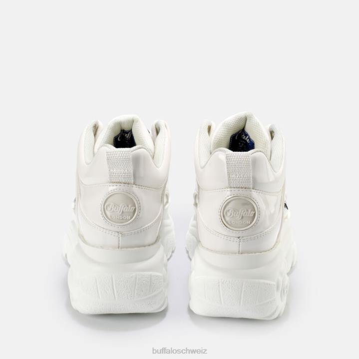 Buffalo klassischer Sneaker Low vegan 846Z883 nicht-gerade weiss|Turnschuhe