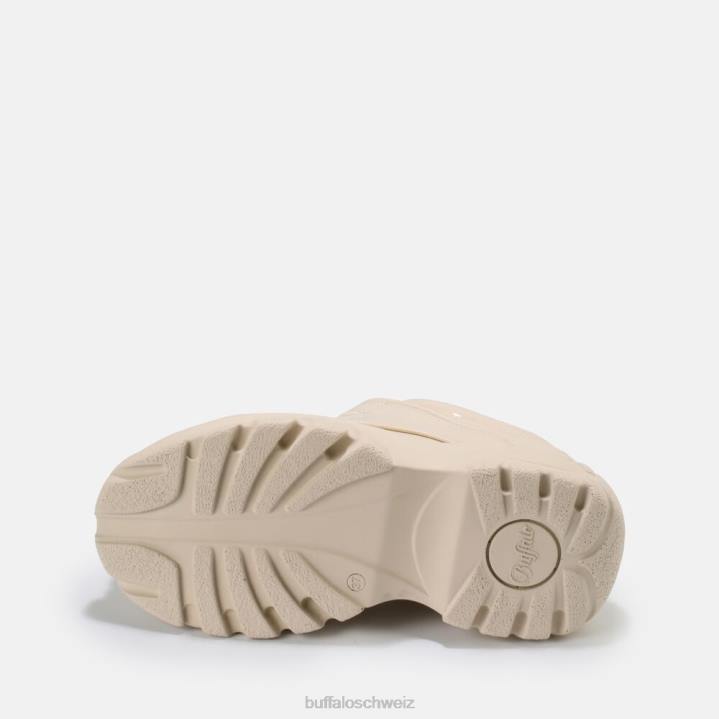 Buffalo klassischer Sneaker Low vegan 846Z884 Creme|Turnschuhe