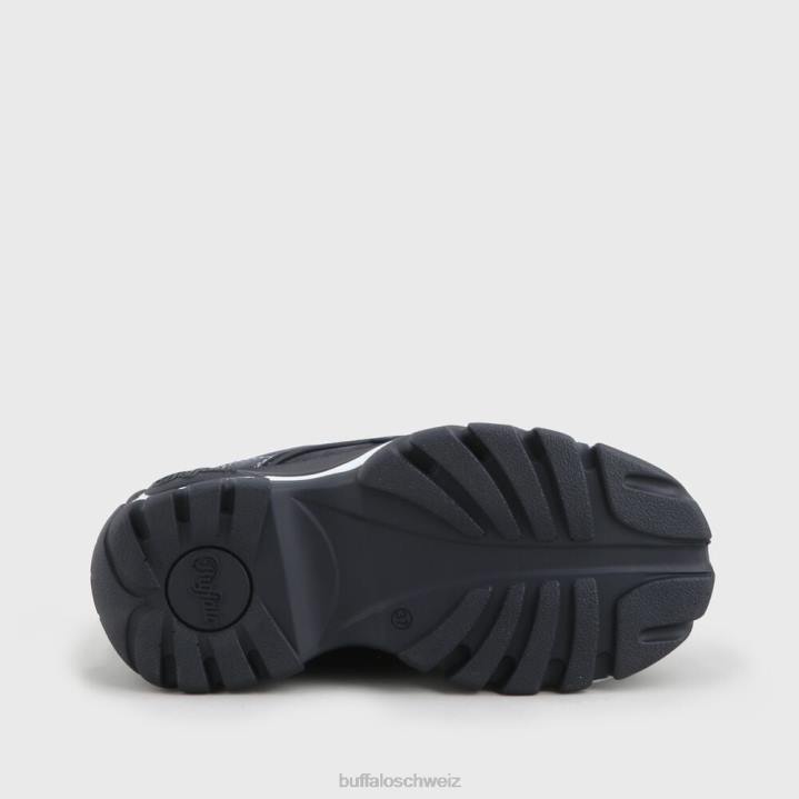 Buffalo klassischer Sneaker aus Leder 846Z920 Marine|Turnschuhe