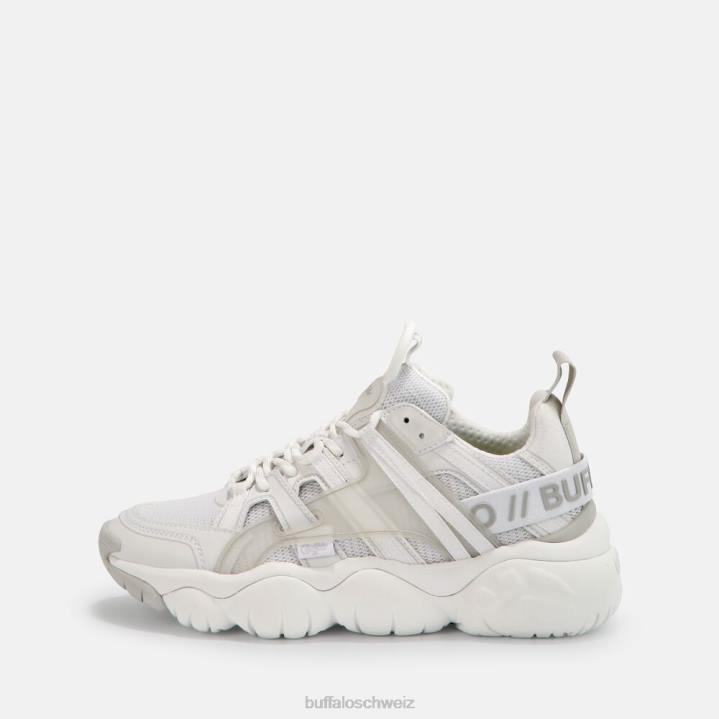 Buffalo oarbis Hike Sneaker Low vegan 846Z411 Weiss|Turnschuhe