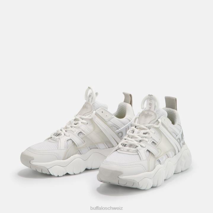 Buffalo oarbis Hike Sneaker Low vegan 846Z411 Weiss|Turnschuhe