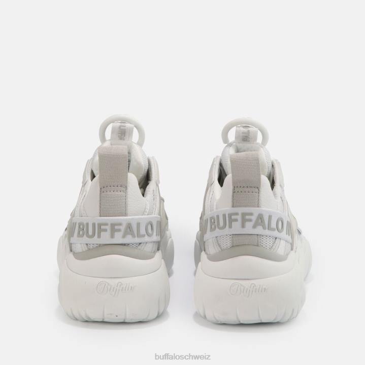 Buffalo oarbis Hike Sneaker Low vegan 846Z411 Weiss|Turnschuhe