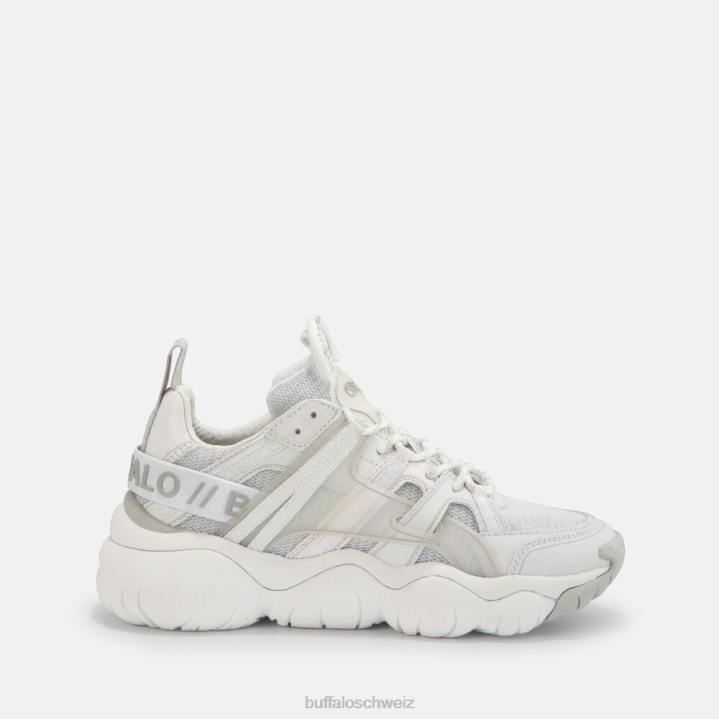 Buffalo oarbis Hike Sneaker Low vegan 846Z411 Weiss|Turnschuhe