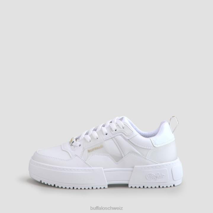 Buffalo rse v2 veganes Nappaleder 846Z46 Weiss|Turnschuhe