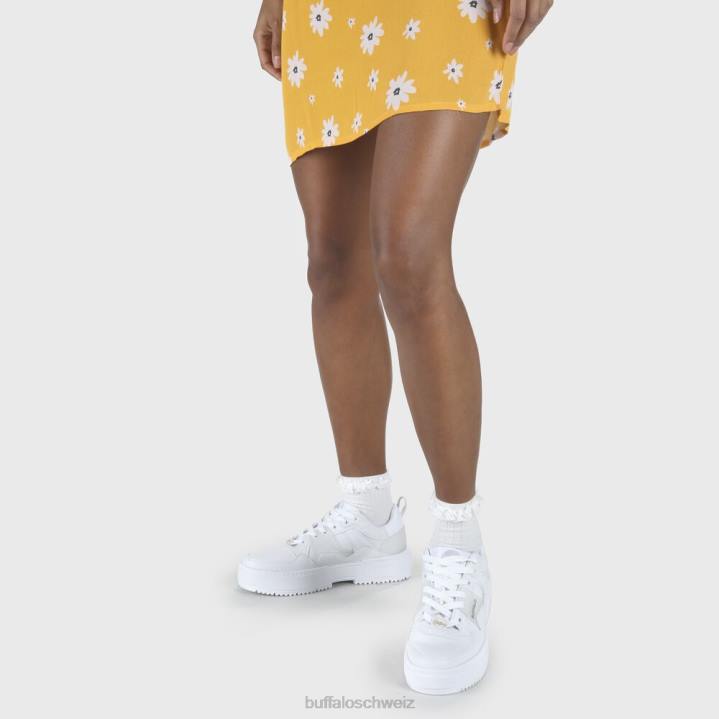 Buffalo rse v2 veganes Nappaleder 846Z46 Weiss|Turnschuhe