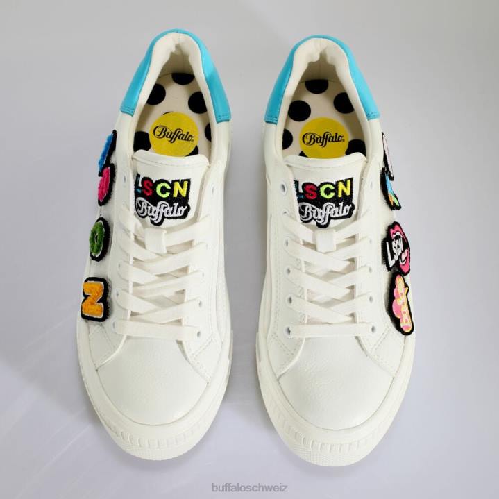Buffalo x lscn gepaart 846Z376 Weiss|Turnschuhe