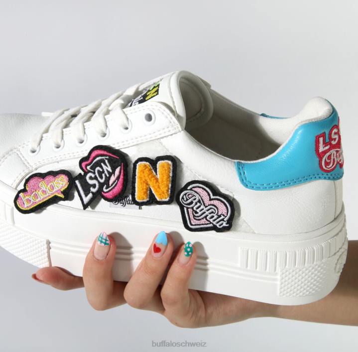Buffalo x lscn gepaart 846Z376 Weiss|Turnschuhe