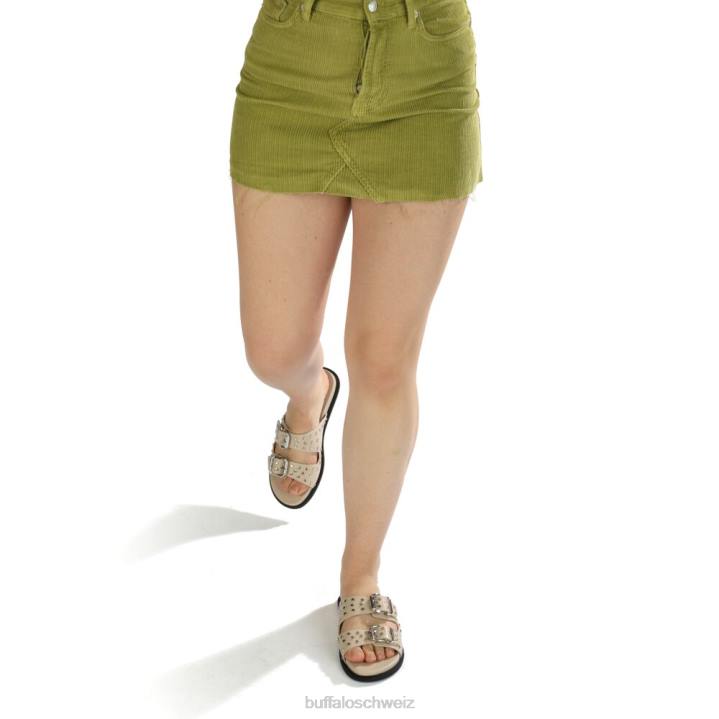 Buffalo Blake Belle vegane Sandale 846Z659 Creme|Sandalen