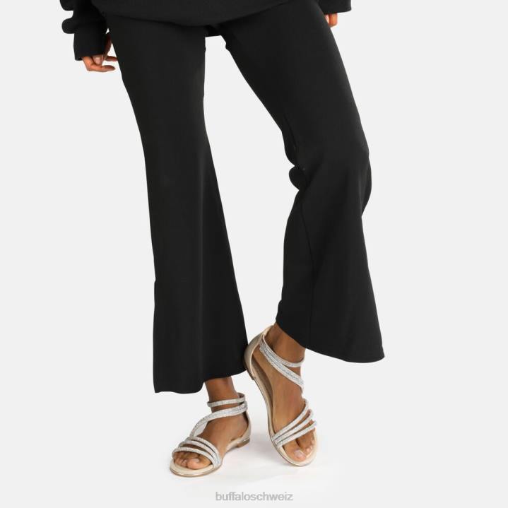 Buffalo Capri Glam Sandale vegan 846Z89 Creme|Sandalen
