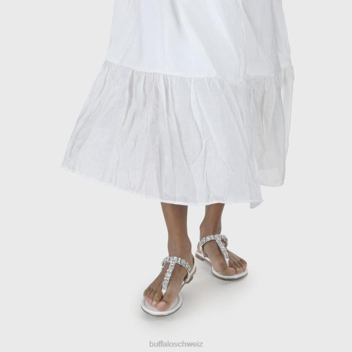 Buffalo Henriette Sandale 846Z880 Elfenbein|Sandalen