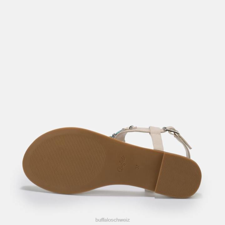 Buffalo Rosalie vegane Sandale 846Z814 minzgrün|Sandalen