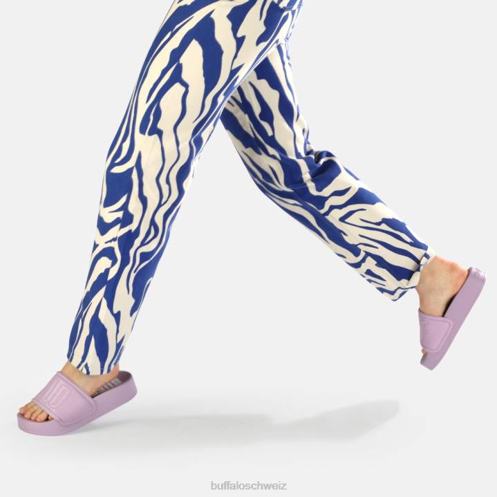 Buffalo Lake Quilt Plateausandalen vegan 846Z797 Lavendel|Folien