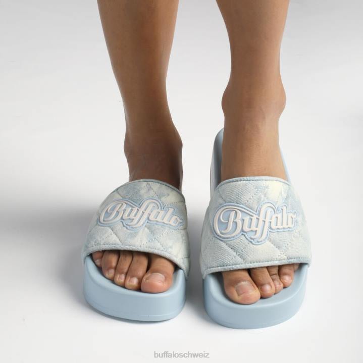 Buffalo Lake Soft-Plateaurutsche vegan 846Z700 Himmelblau|Folien