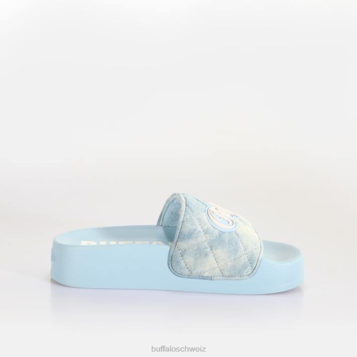 Buffalo Lake Soft-Plateaurutsche vegan 846Z700 Himmelblau|Folien