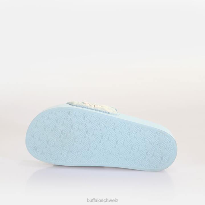 Buffalo Lake Soft-Plateaurutsche vegan 846Z700 Himmelblau|Folien