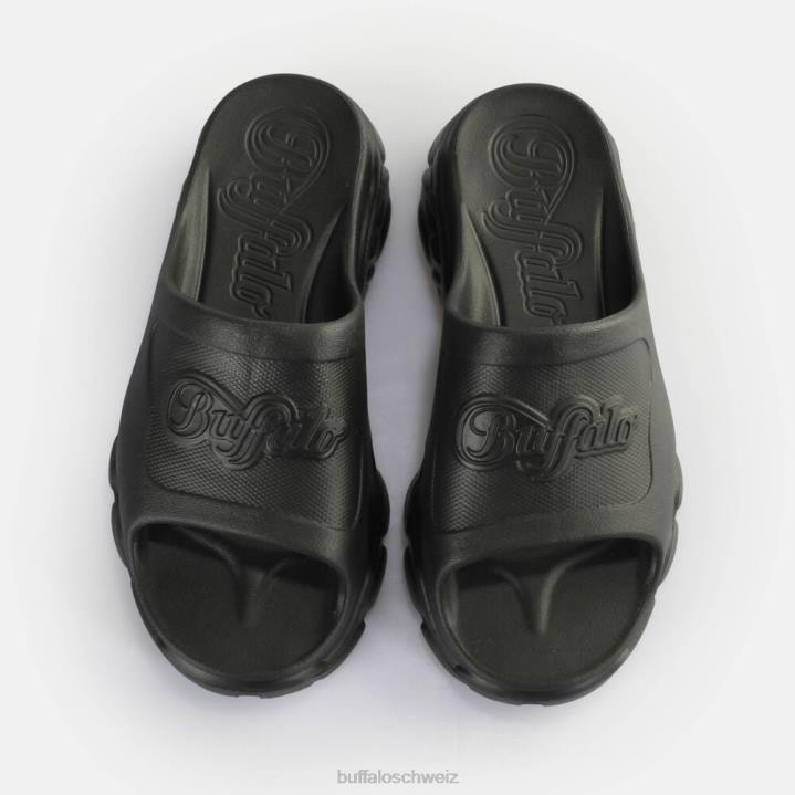 Buffalo cld slide vegan 846Z293 Schwarz|Folien