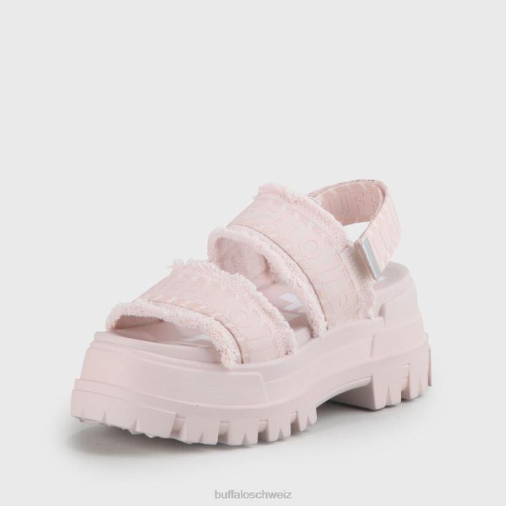Buffalo Aspha Strap-Plattform-Sandale, vegan 846Z257 Rose|Sandalen