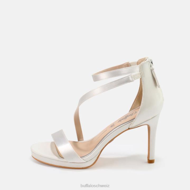 Buffalo Anna Lux Sandale 846Z807 Elfenbein|Sandalen