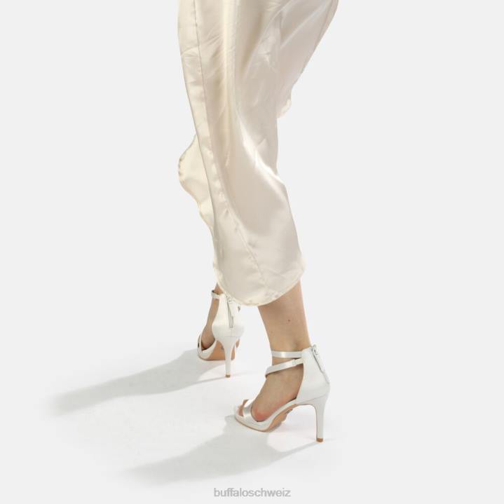 Buffalo Anna Lux Sandale 846Z807 Elfenbein|Sandalen