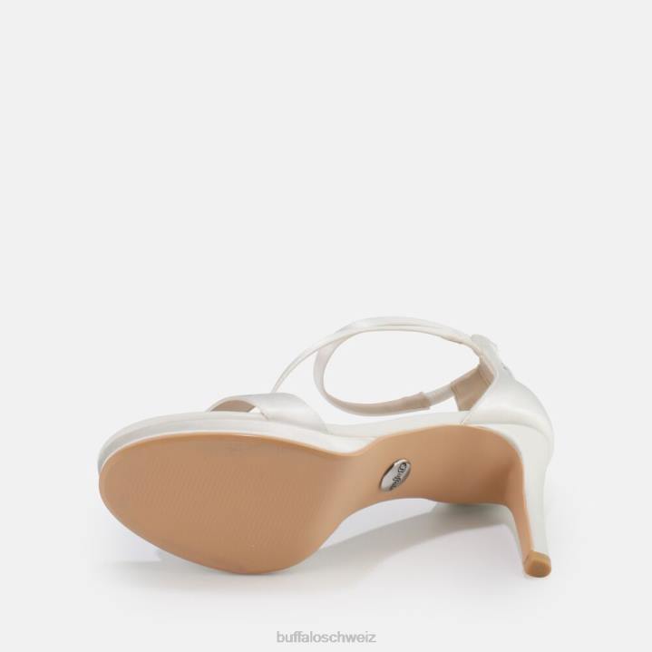 Buffalo Anna Lux Sandale 846Z807 Elfenbein|Sandalen
